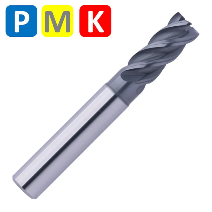 Solid Carbide End Mill 3mm 3C0.1x8-13x57xD6