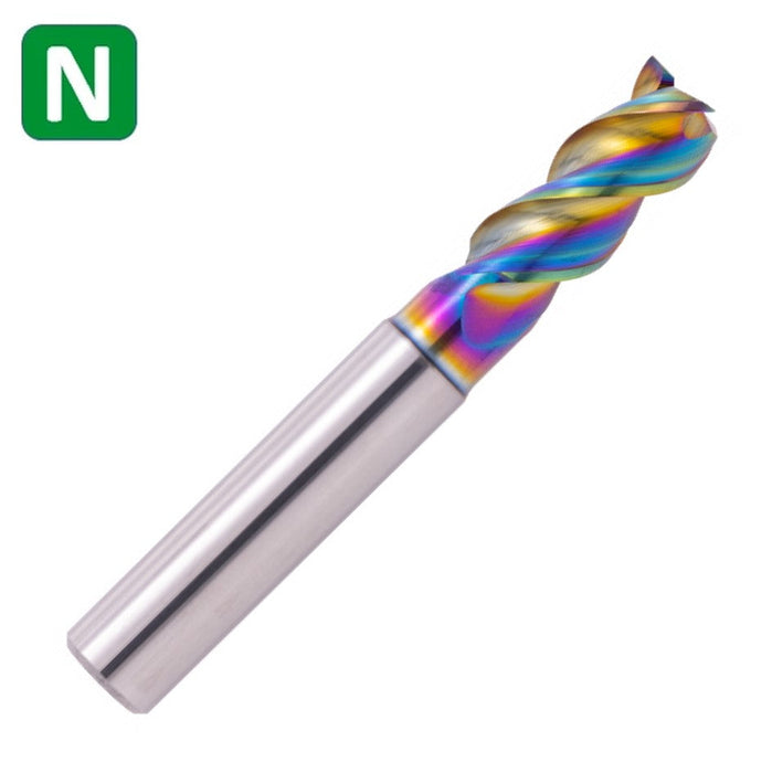 Solid Carbide End Mill 6mm 6x13-20x57xD6