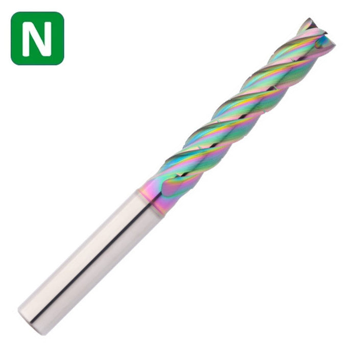 Solid Carbide End Mill 6mm 6R0.15x31-36x75xD6