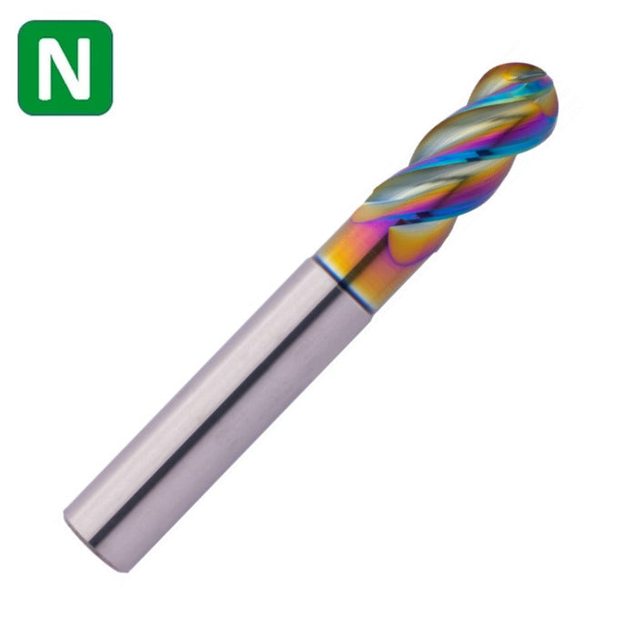 Solid Carbide End Mill 8mm 8R4x18-26x63xD8