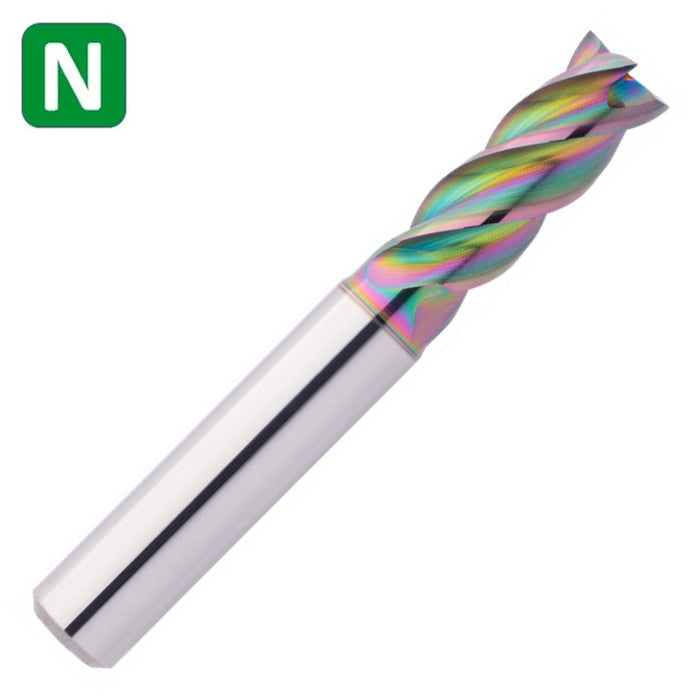 Solid Carbide End Mill 3mm 3x10-14x57xD6