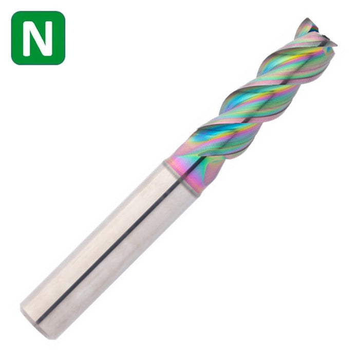 Solid Carbide End Mill 10mm 10C0.2x30-38x80xD10