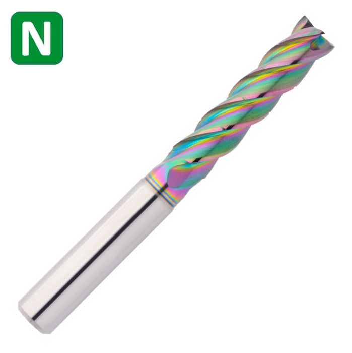 Solid Carbide End Mill 8mm 8R0.2x33-40x80xD8