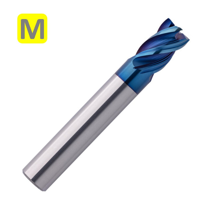 Solid Carbide End Mill 10mm 10R0.2x14x66xD10