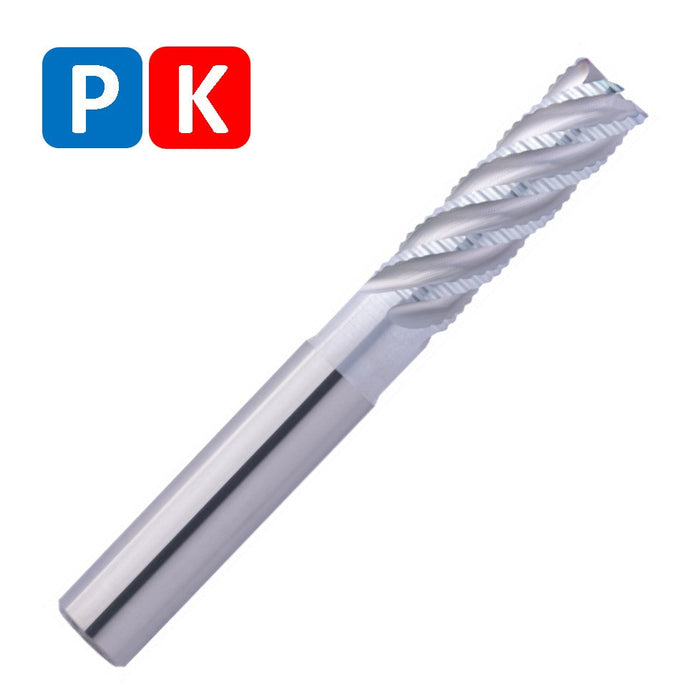 Solid Carbide End Mill 6mm 6R0.2x18-24x63xD6