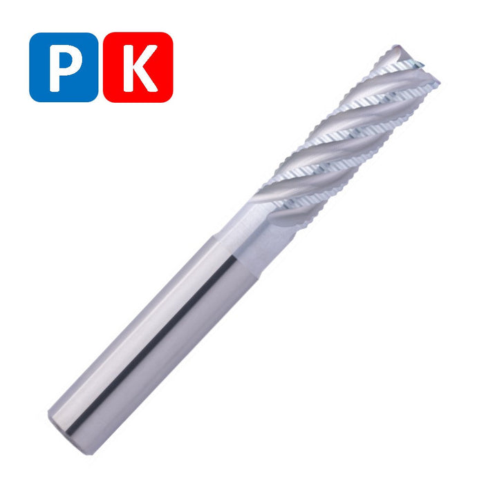 Solid Carbide End Mill 8mm 8R0.2x24-30x70xD8