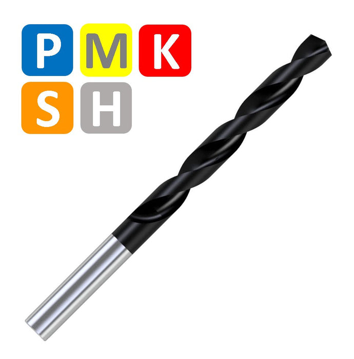 8xD Solid Carbide Drill 140º tip TiAlN coating DIN 6537 with internal Coolant 12.5mm 12.5x133x182xD14