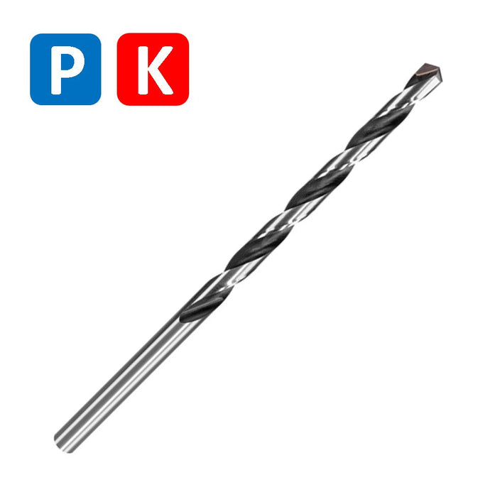 HSS Drill Tip of 130º Helix at 30º DIN340 - Carbide Tip 18mm 18x13x191xD18