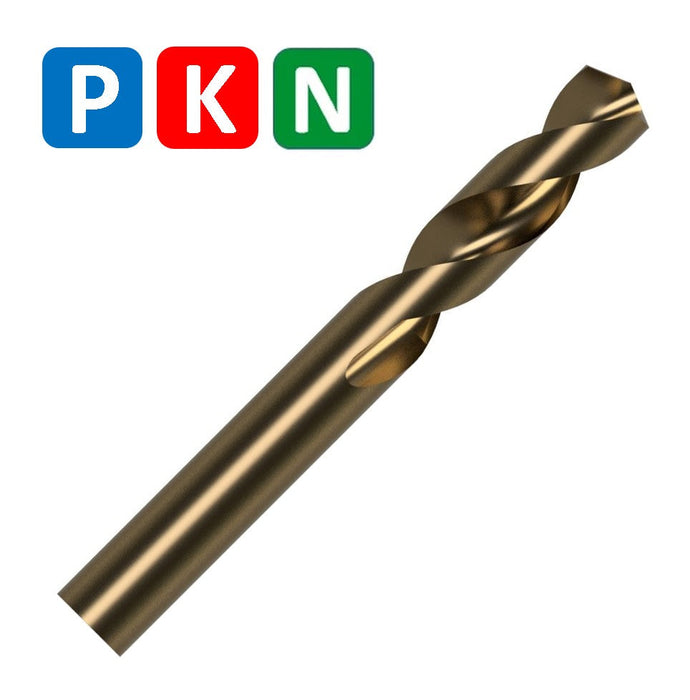 HSSCo Drill Tip of 135º Helix at 30º DIN 1897N 9.5mm 9.5x40x84xD9.5 (10pcs)