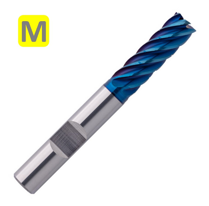 Solid Carbide End Mill 6mm 6R0.15x20-25x63xD6