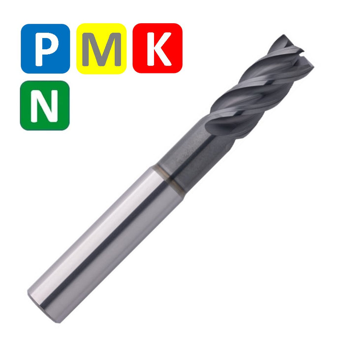 Solid Carbide End Mill 16mm 16C0.30x34-60x110xD16