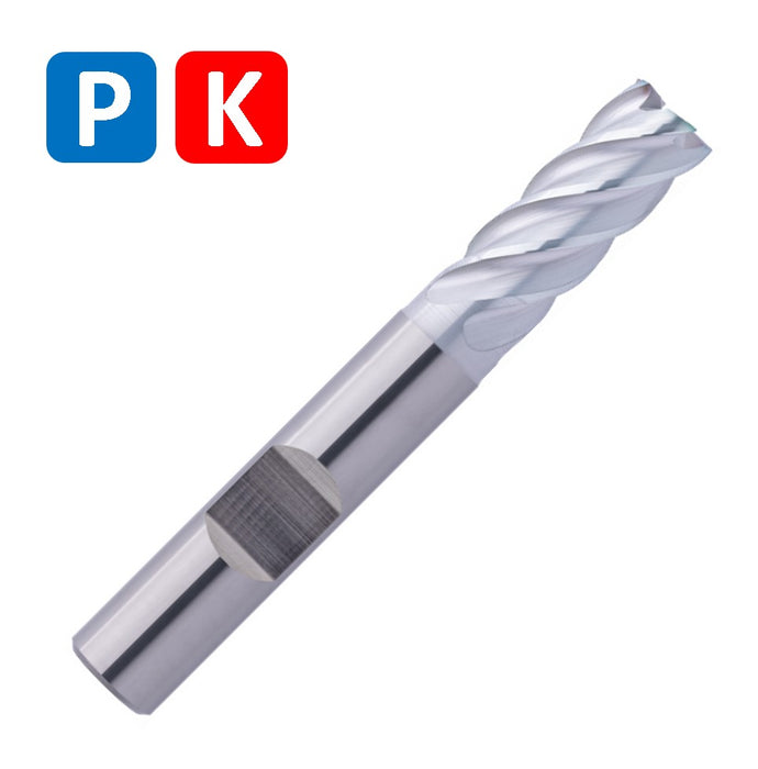 Solid Carbide End Mill 12mm 12R0.2x26-36x83xD12